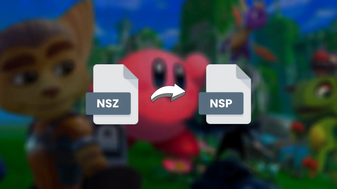 How to Convert NSZ to NSP Switch Game ROMs
